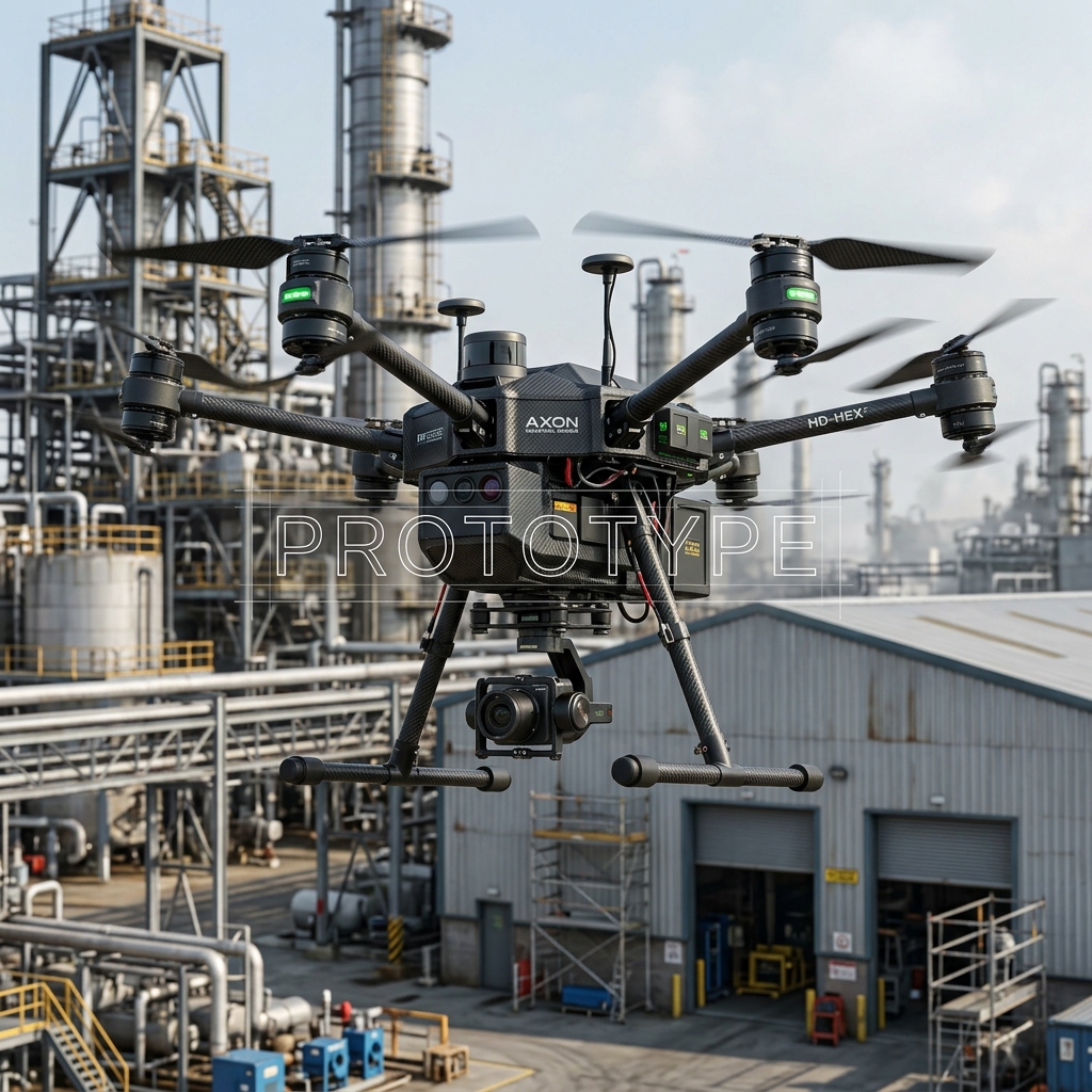 Sentinel Q4 inspection hexacopter